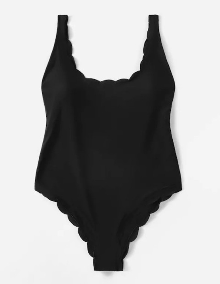 wave-shaped swimsuit  NSHL2218