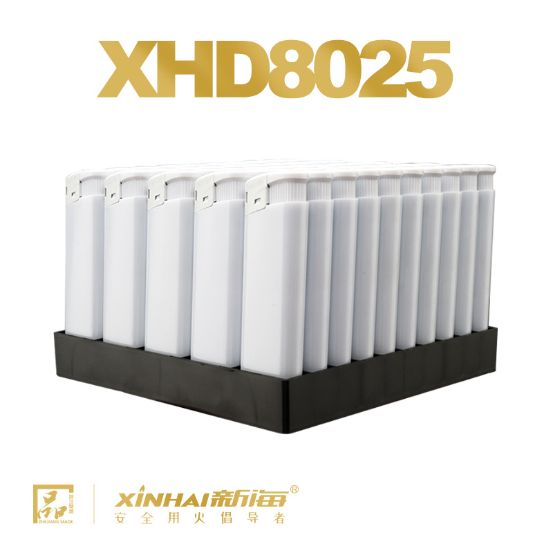 Advertising lighter logo custom xinhai plastic wholesale lighter hotel