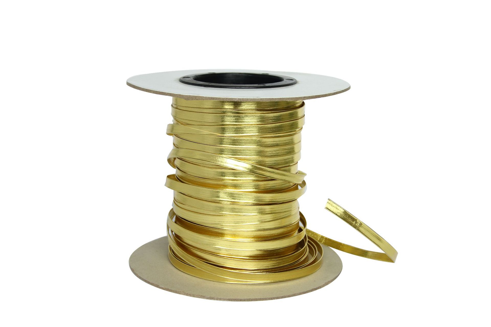 蝴蝶结固定扎丝  牛皮纸双铁芯扎带  金色双铁丝扎带