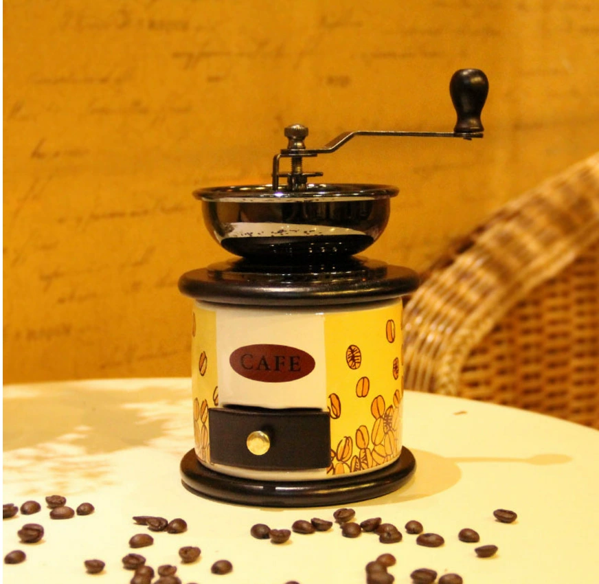 Оптовая продажа ретро кофейной техники ручная кофемашина кофемолка бытовая кофемолка кофемолка