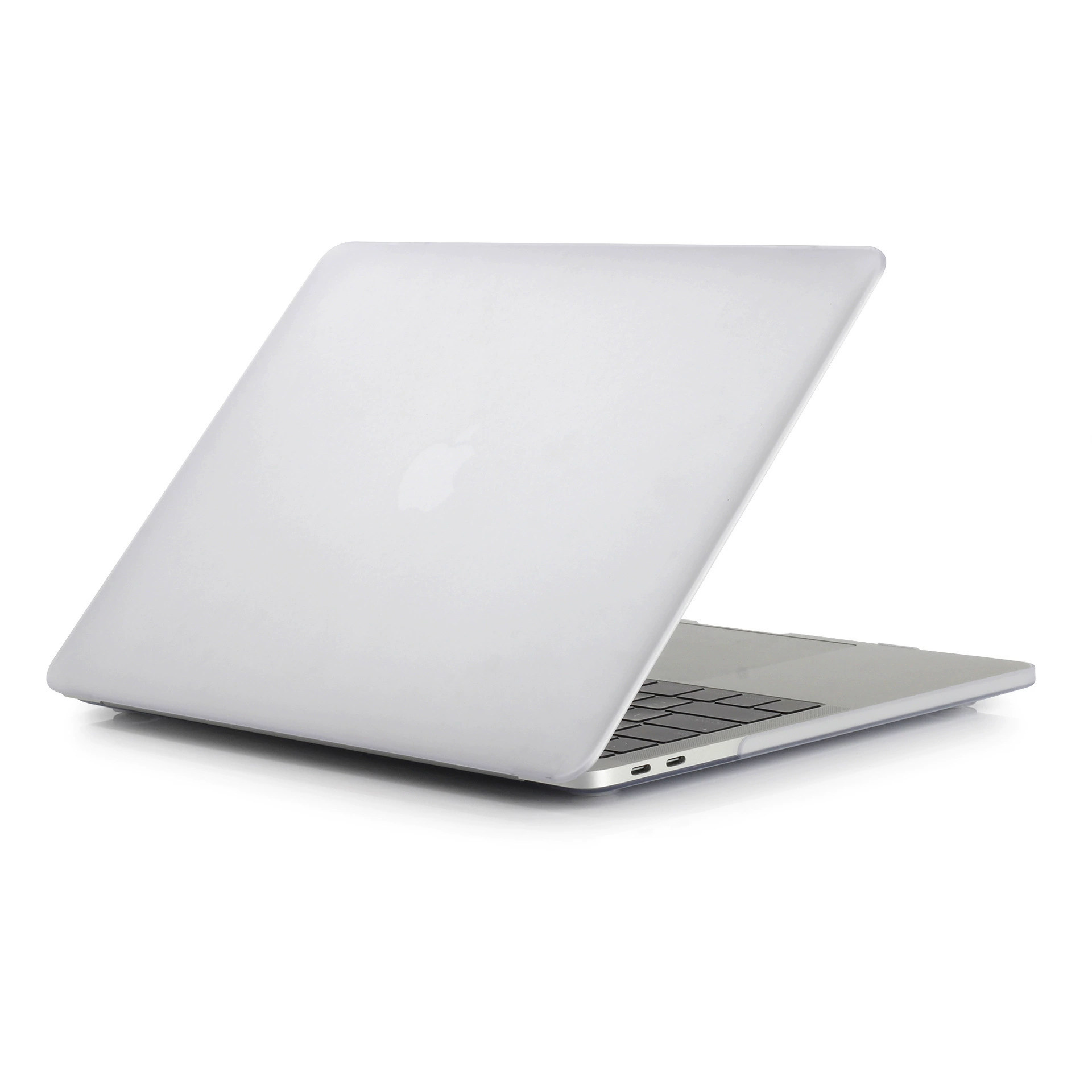 Apple, compatible laptop, cream matte protective case, 16 inch