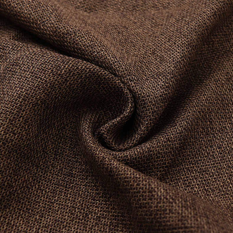 沙发布料加厚双色麻布细麻平麻装饰面料工程布软包硬包箱包面料|ms