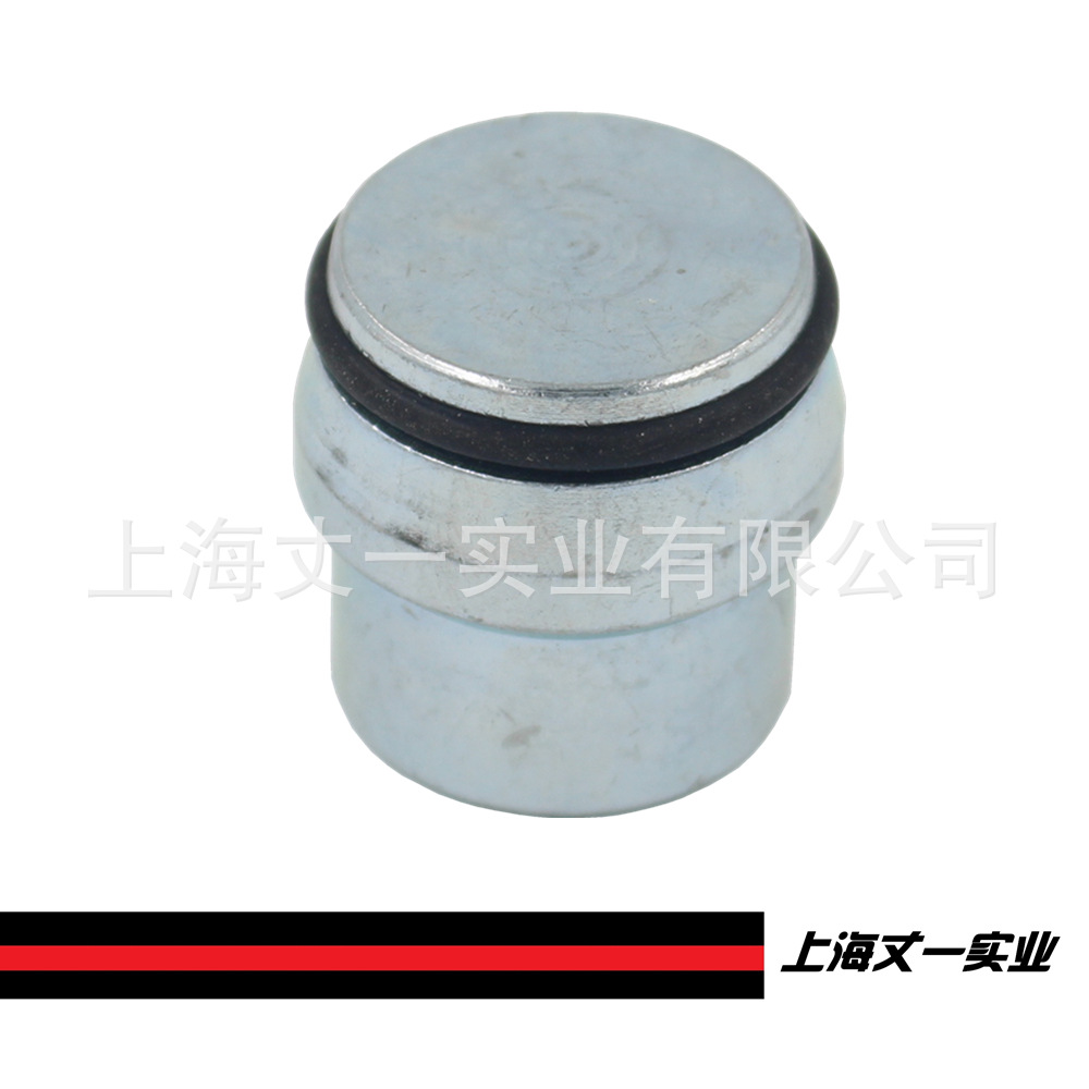 VKA闷头盾构机液压锥孔堵头H型24度锥密封9C/9D内螺纹油堵油塞