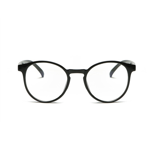 Weifan Internet celebrity retro literary unisex flat mirror blue light with myopia transparent round glasses frame cross-border