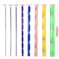 Cross-border lotus seed painting stick 8-piece set mud pressing stick twisted pattern soft clay lotus seed tool pottery tool