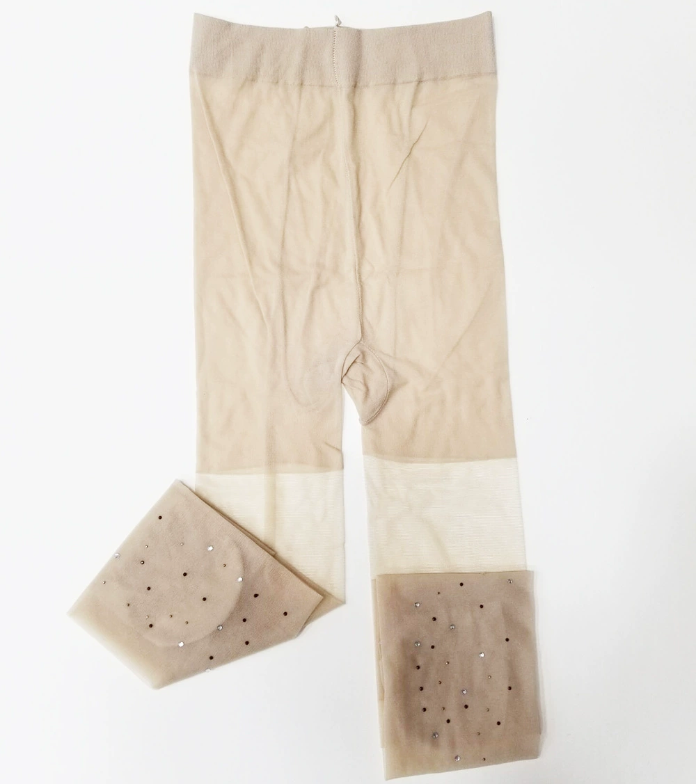 Sheer Tights pantyhose, 80D core-spun yarn, one size, plain and glitter options