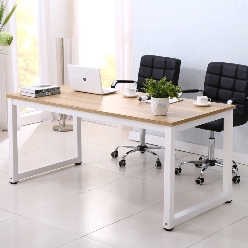 Factory direct supply of modern minimalist computer table desk staff office desk meeting table desktop table simple home