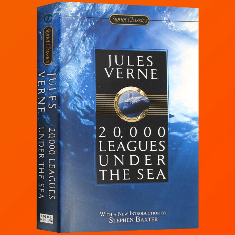 20,000 miles under the sea in English imported sci -fi novels 20000 Leagues Under The Sea — 20 000 лье под водой, импортный научно‑фантастический роман, оригинал на английском