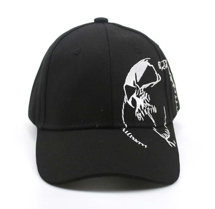 Personalised Skull Baseball Cap For Men And Women Summer Hat_voghion.com