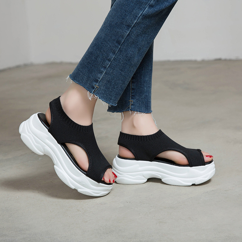 Chaussures été pour femme en Caoutchouc - Ref 3345761 Image 16