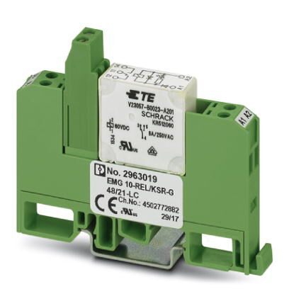 菲尼克斯继电器模块 - EMG 10-REL/KSR-G 48/21-LC - 2963019