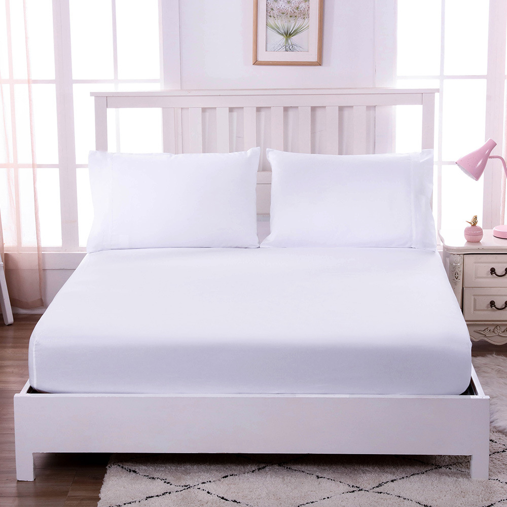 Foreign trade Bed cover singleton Simmons Mattress cover white Cross border 1.5 sheet Bedspread Solid 1.8 M bed sets