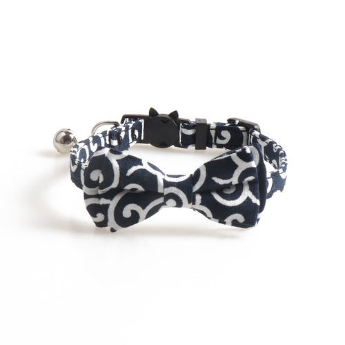 Aming New Product Icicle Color Cat Collar with Bow, Butterfly Bow Cat Collar, Dog and Cat Collar with Bell, Breathable