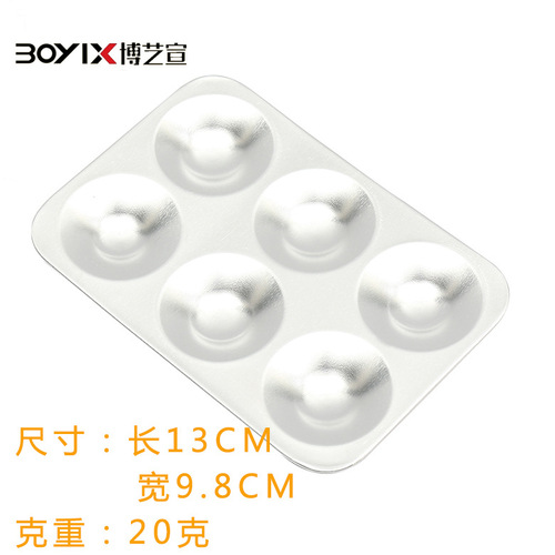 Manufacturer Direct Supply Aluminum Round Rectangular Palette Butterfly Dish Ultra Light Clay Pottery Tool Palette 