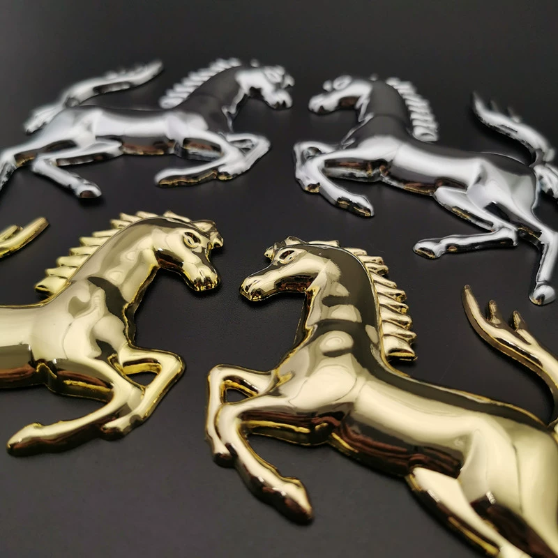 Metal modified sticker, 3D