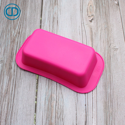 手工皂模小号 食品级硅胶蛋糕模 长方形DIY肥皂香皂模 土司面包模|ms