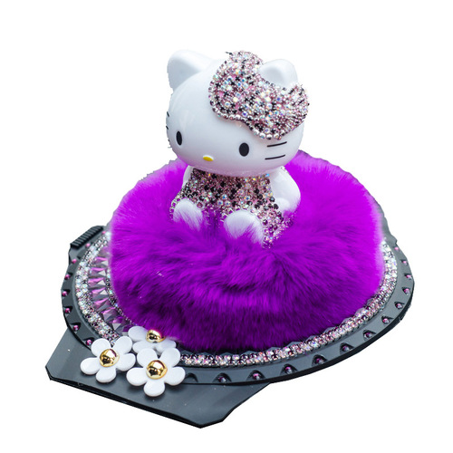 Katie car perfume seat type perfume table cat car ornaments car perfume diamond interior accessories KT center console