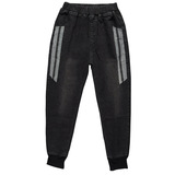 Осенние штаны для мальчиков, детские джинсы, в западном стиле, подходит для подростков, коллекция 2021, детская одежда