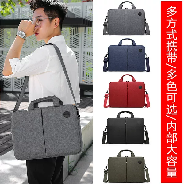 Factory New Horizontal Business Handbag Casual Simple Laptop Bag Fashion Shoulder Crossbody Briefcase