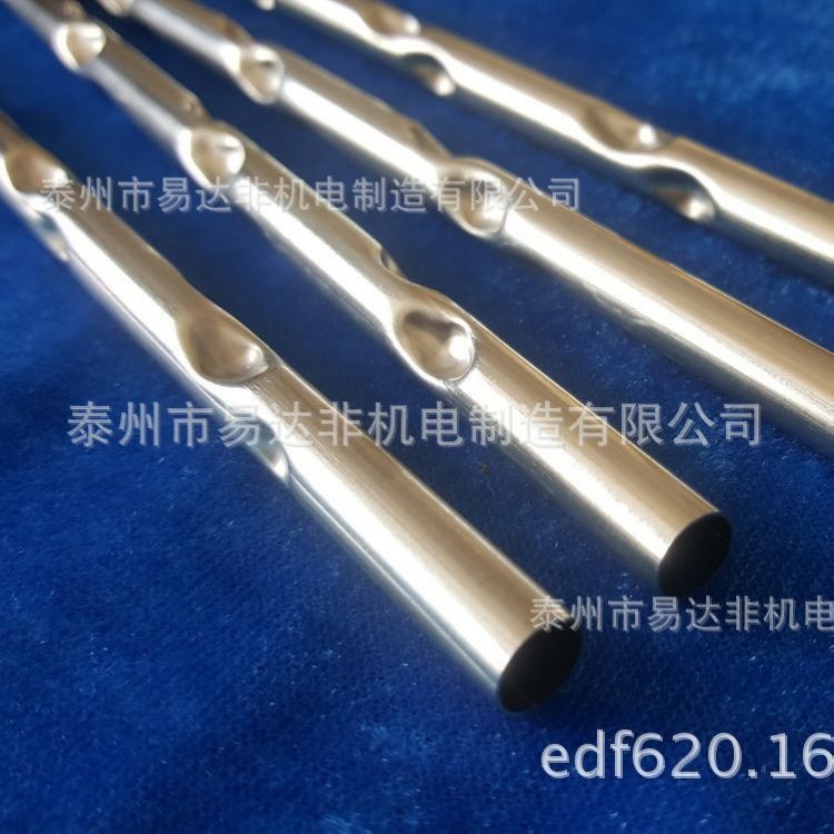 不锈钢打坑管换热管国六EGR冷却器用内管凹坑管