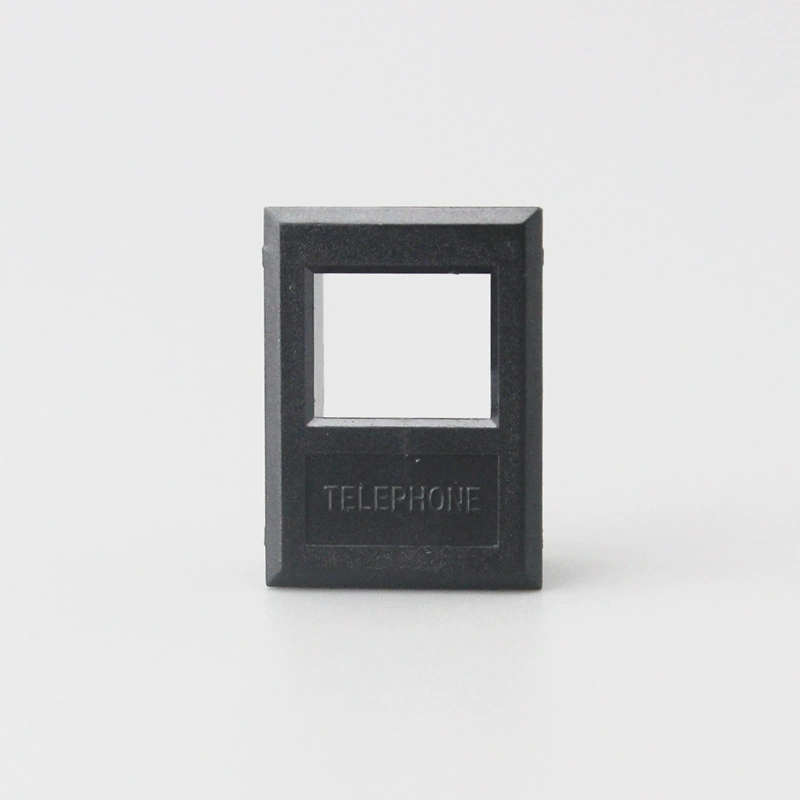 Shengtuo Table inserted frame Telephone phone direct voice module bracket black and white plug -in module