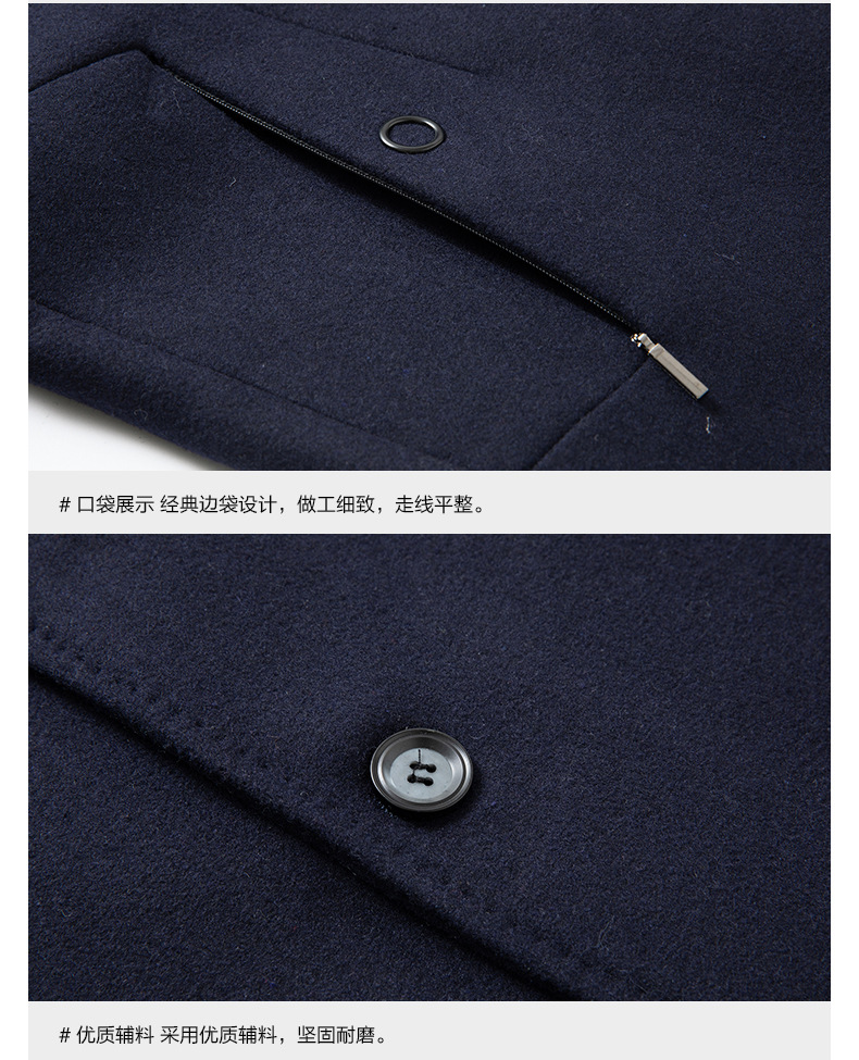 Manteau homme en Laine - Ref 3419071 Image 25