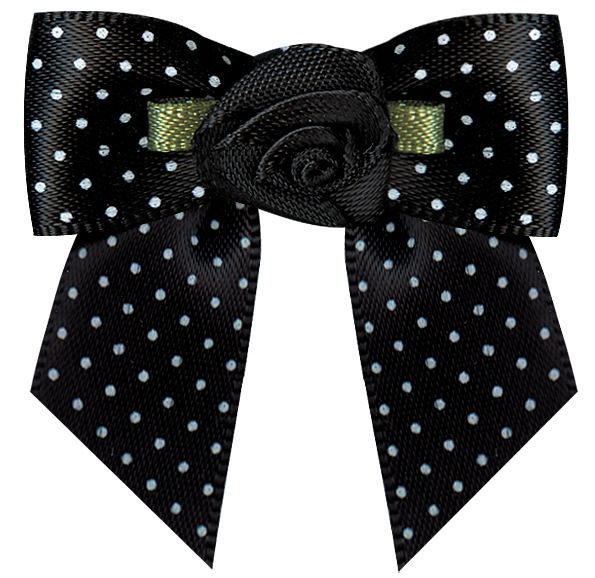 Yao Ming hecho a mano cinta arco regalo caja de joyería arco terminado ropa horquilla decoración estante de tres puntos nudo