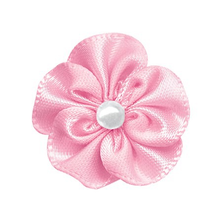 Yao Ming tejido hecho a mano cinta 2,2 cm arco pequeña flor regalo embalaje ropa interior accesorios cinta flor