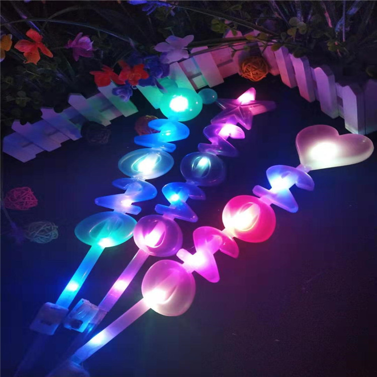 新款发光2020棒 闪光led星空棒子微商扫码小礼品地摊货源玩具批发