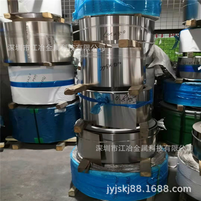 太钢高镍不锈钢带304/316L-2B面镀锡钢带定尺剪板开平图纸激光切