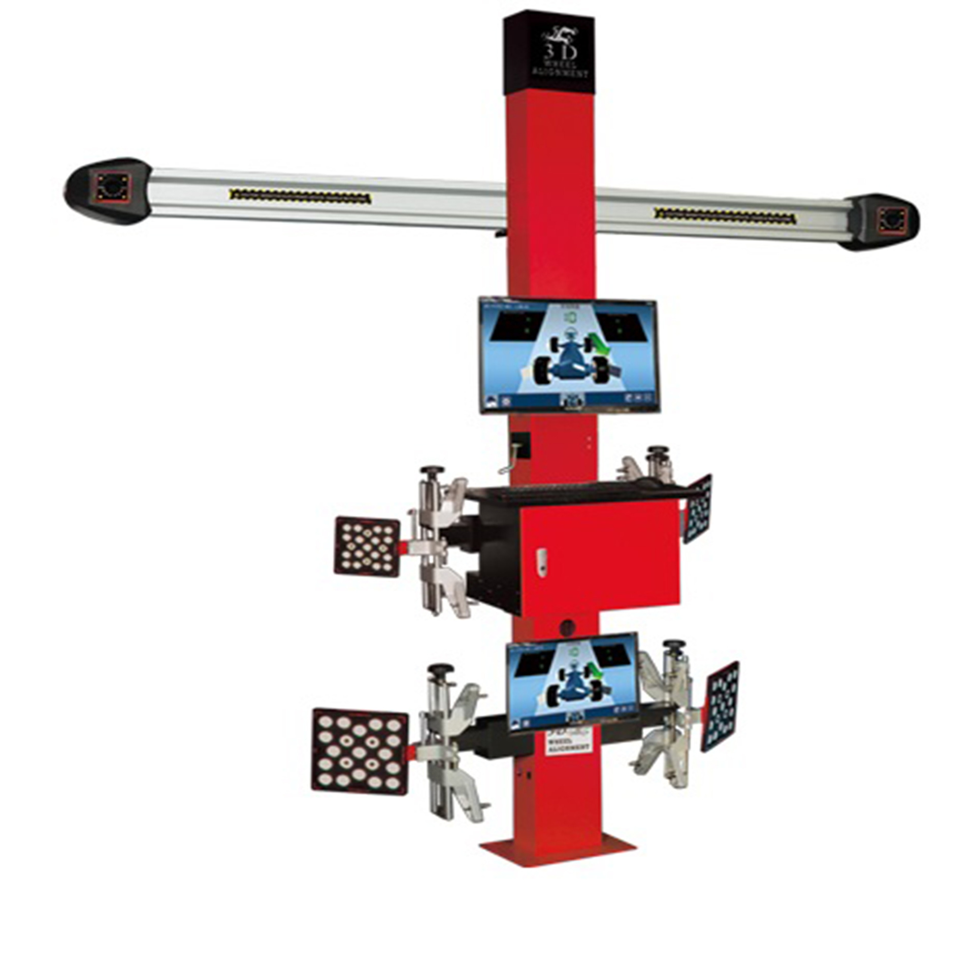 3D轮胎四轮定位仪 数显3D四轮定位仪 四轮汽车3D定位仪 质优价廉|ru