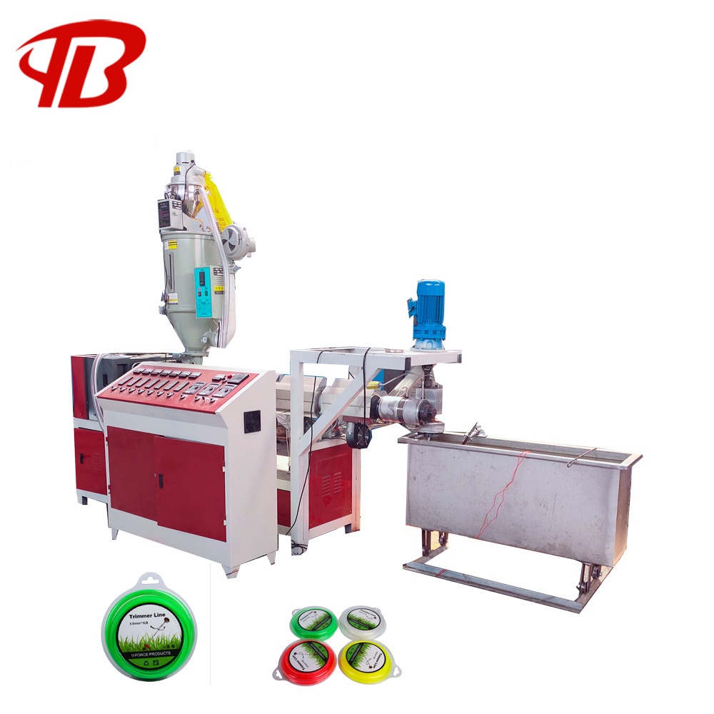 SJL亿邦日产量一吨尼龙割草线拉丝机尼龙割草线拔丝机器设备