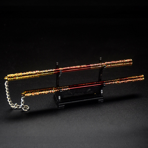Peripherals of the King: Monkey King, Golden Cudgel, Nunchaku, Monkey King, Monkey King, Monkey King, Alloy Weapon Model