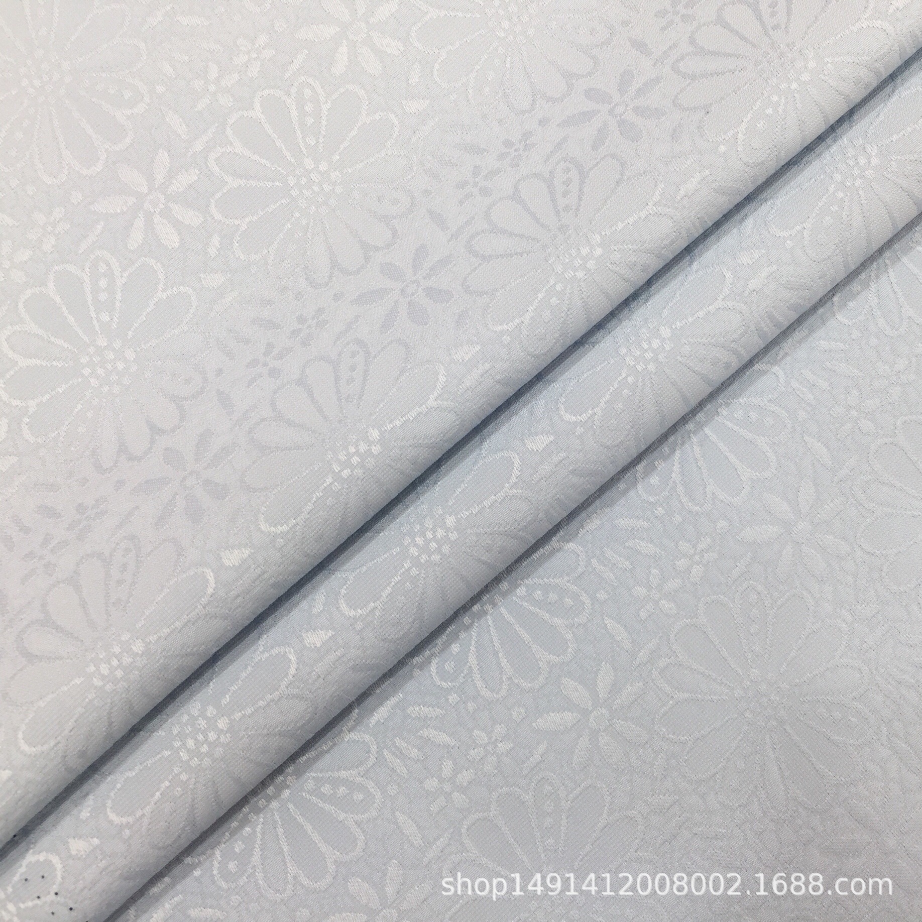 直销梭织全涤太阳花小花立体浮雕女装童装连衣裙旗袍古装汉服现货