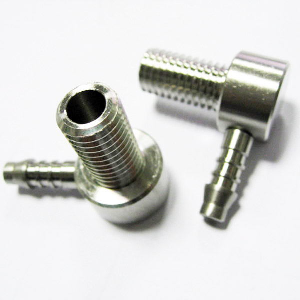 CNC数控车床精密零件加工 cnc精密机械零件加工 不锈钢连接头加工