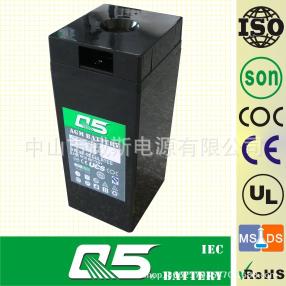 2V350AH AGM VRLA深循环铅酸胶体蓄电池阀控Deep Cycle battery