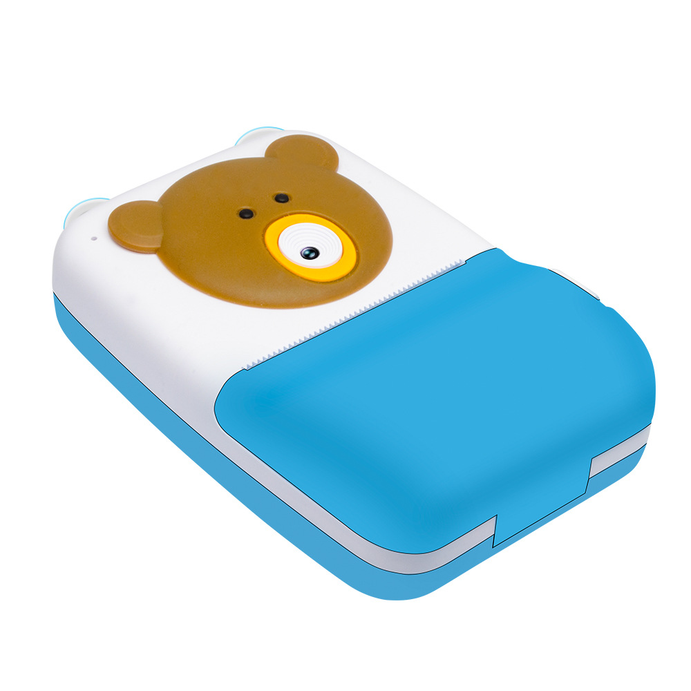 工厂批发相纸可涂鸦儿童热敏打印相机 工厂 直销卡通儿童拍立得