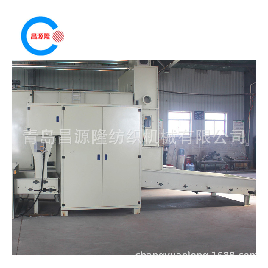 厂家销售 非织造布无胶棉生产线 硬质棉设备开包机 产量多