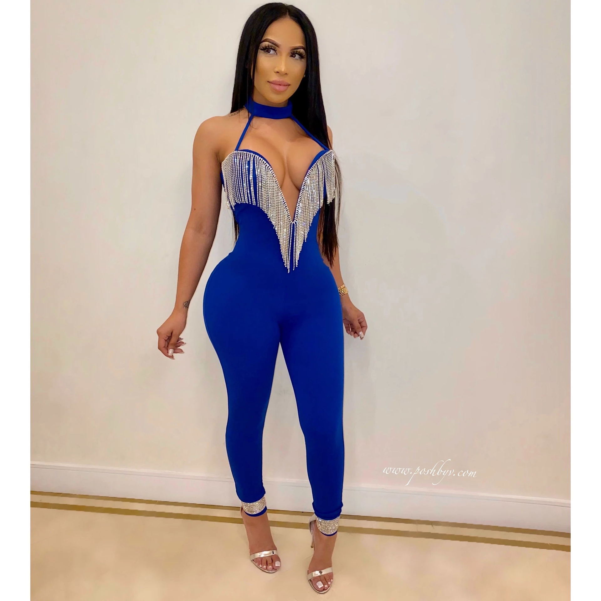 Crystal Gorgeous Jumpsuit NSCYF73137