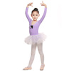 Children's gymnastics autumn demi-season split clothing, long sleeve