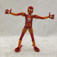 【鋼鐵俠】福建創意手工藝品鐵絲工藝模型旅遊紀念品景區特色