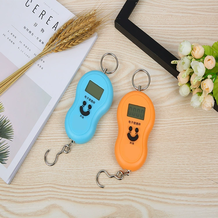 Портативные весы 50 кг пружинные Весы портативные электронные весы тыквенная чешуя рыбья чешуя Экспресс 40 внешнеторговых производителей электронных весов