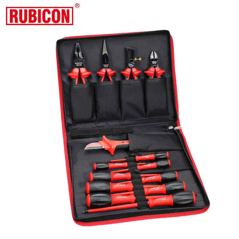 罗宾汉RUBICON）REV-14高压绝缘工具组套装VDE1000V维修工具