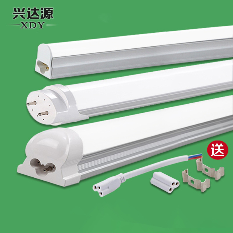 厂家批发led日光灯管1.2米18WT5 t8led灯管全亮节能工程灯具