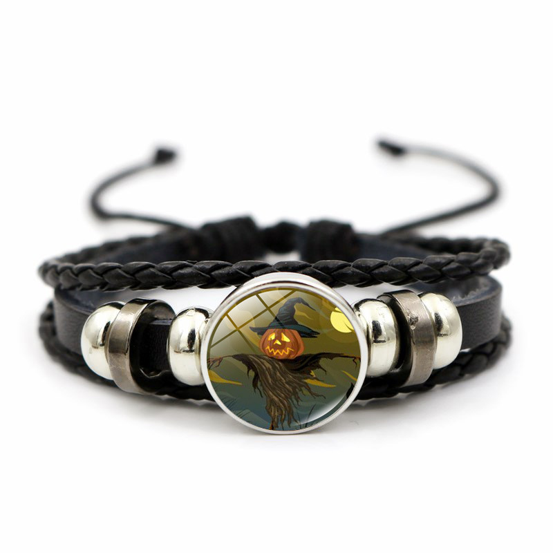 Bracciale di perle halloween accessorio gioiello fatto a mano_voghion.com