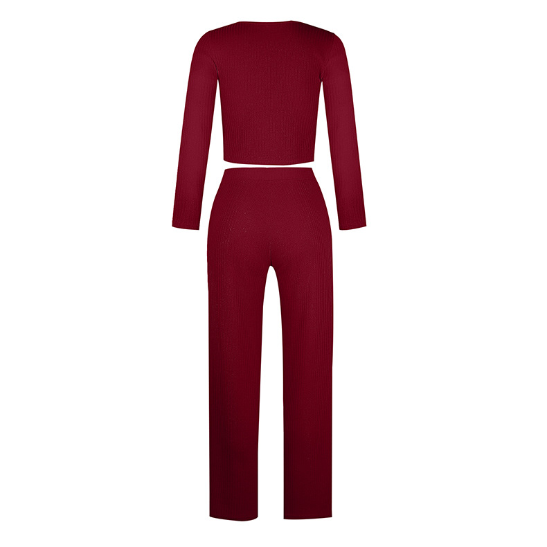 women's new hot style long-sleeved cardigan Slim button casual suit NSKX6234