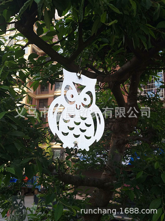 猫头鹰驱鸟反光片