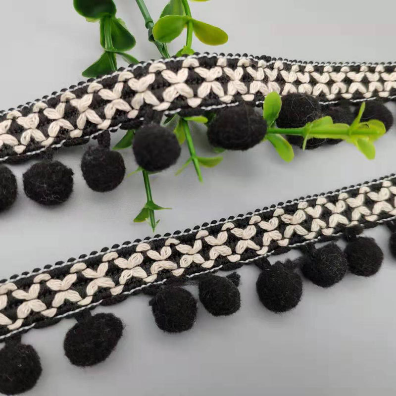 ����ֱ�� ����ë��diy ˫ɫ������Ứ�ߵ�ë�򻨱߼ҷĴ���װ��