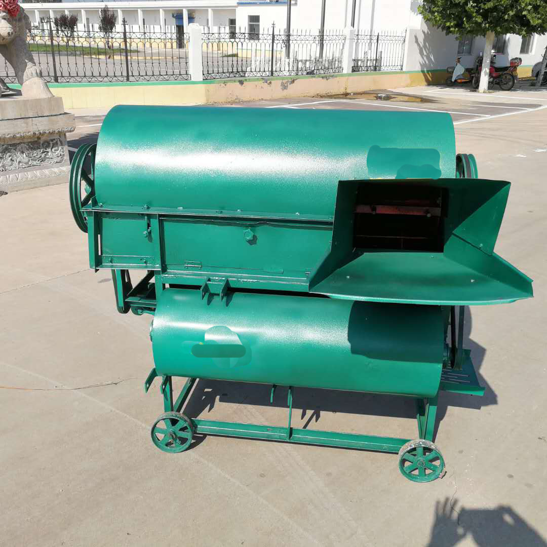 家用中小型花生摘果机 全喂入式干湿两用花生去秧机花生打秧机