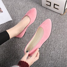 туфли女单鞋大码2019 women flat shoes big yards 42 43